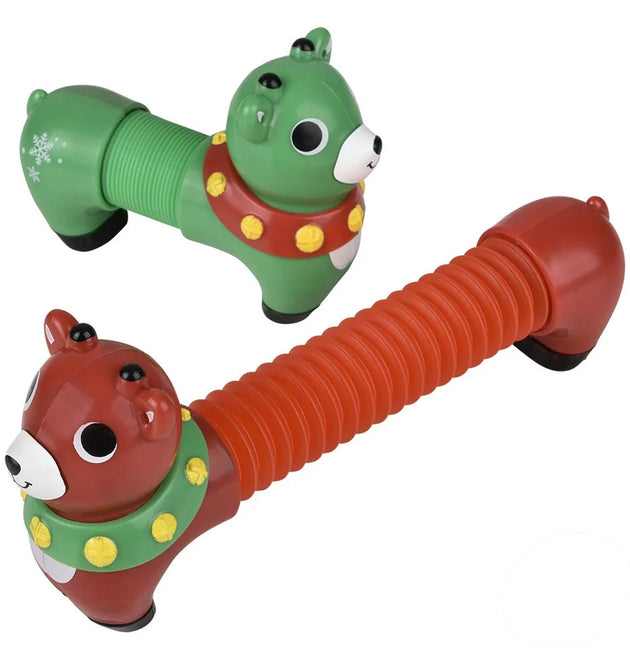 Reindeer Fidget Pop Tube Kids Toy In Bulk - Assorted