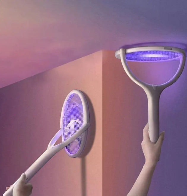 Fast Charging Mosquito Racket - 5-in-1 Electric