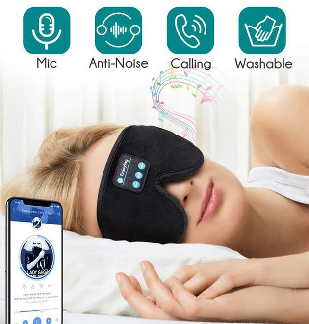 3D Eye Mask & Headband - Sleeping Mask