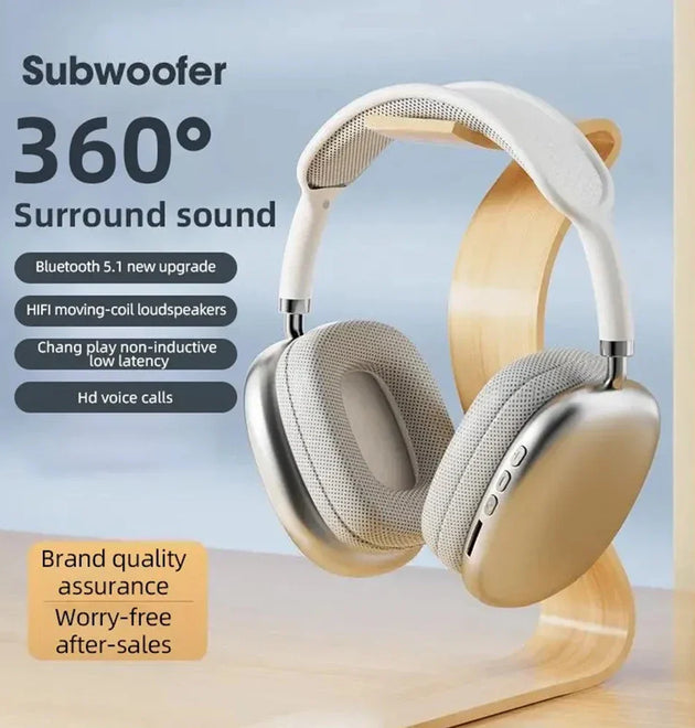 P9 Wireless Bluetooth Headset Outdoor Sports Gaming Wireless Headphones with Mic Noise Cancelling Earbuds Bluetooth Earphones