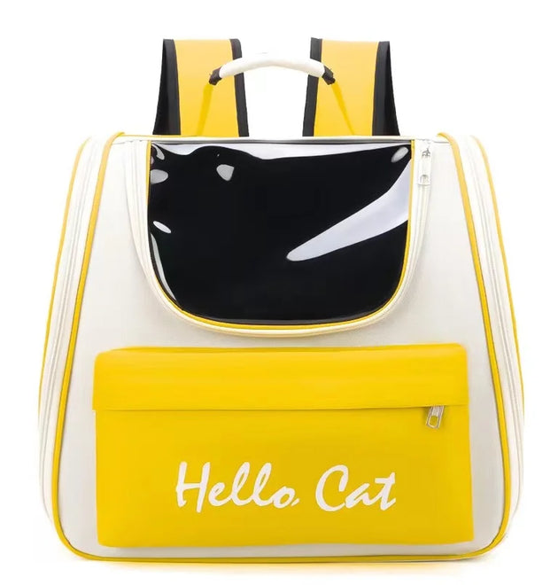 Cat Outdoor Carrier Bag - Breathable, Portable, 0-7.5kg