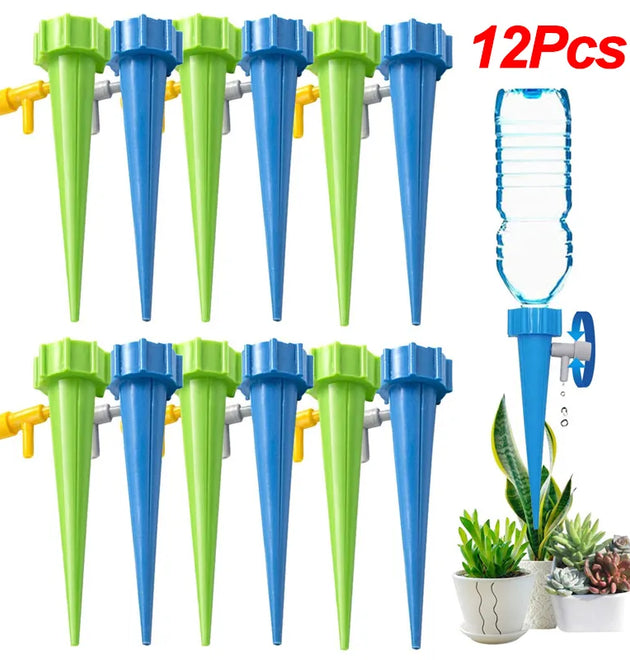 Drip Irrigation System - Self Watering Spike for Flower Plants
