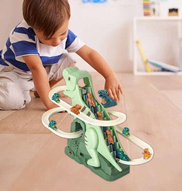 DinoStep Adventure: Climb, Slide & Play!