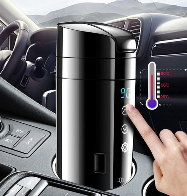 Real-Time Temp Heating Kettle for Car - 70W