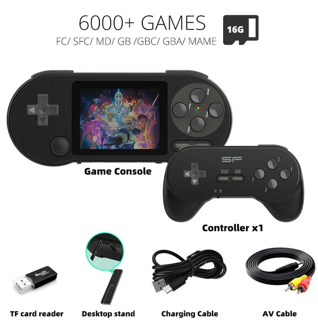 Portable Handheld Game Console for Kids